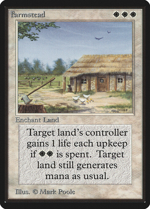 Farmstead — art by Mark Poole