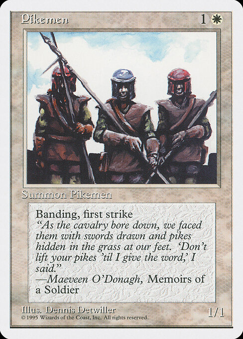 Pikemen — art by Dennis Detwiller