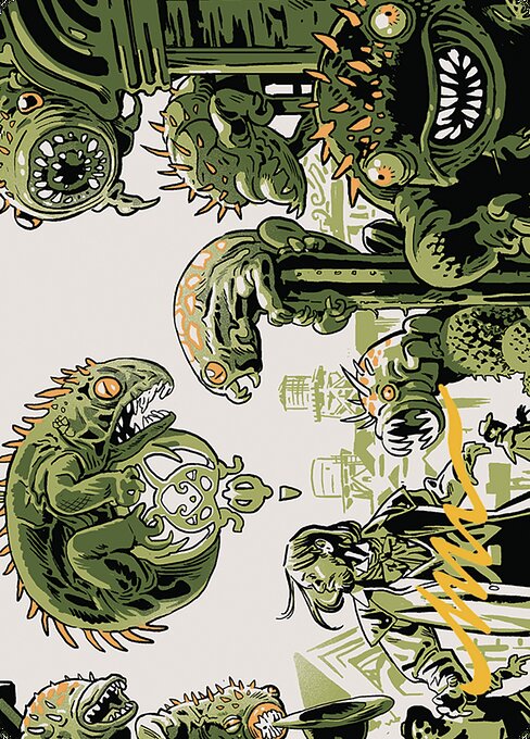 Pest Infestation // Pest Infestation — art by Michael Walsh