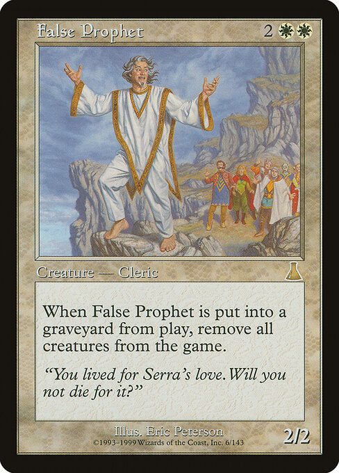 False Prophet — art by Eric Peterson