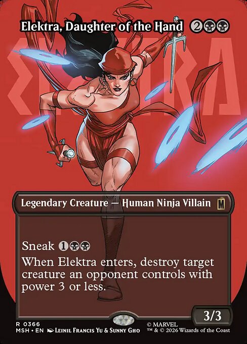 Elektra, Daughter of the Hand — art by Leinil Francis Yu & Sunny Gho