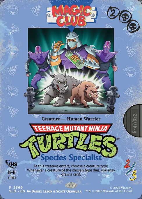 Species Specialist — art by Daniel Elson & Scott Okumura