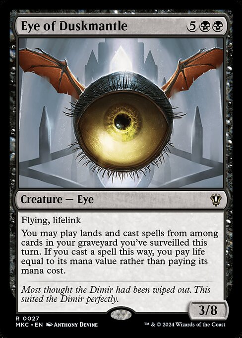 Eye of Duskmantle — art by Anthony Devine