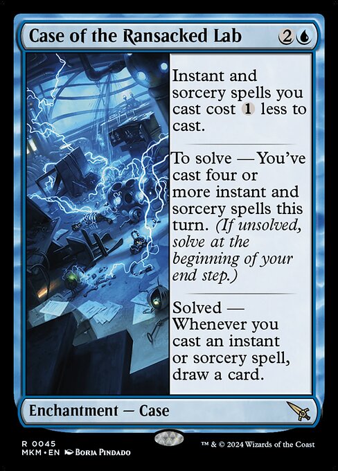 Case of the Ransacked Lab — art by Borja Pindado