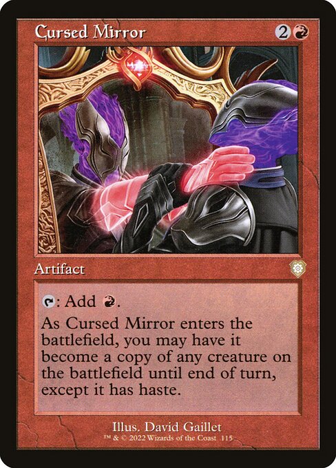Cursed Mirror — art by David Gaillet