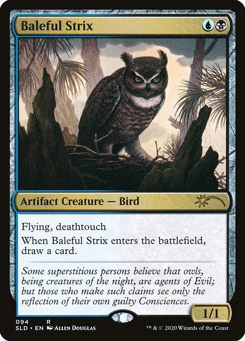 Baleful Strix — art by Allen Douglas