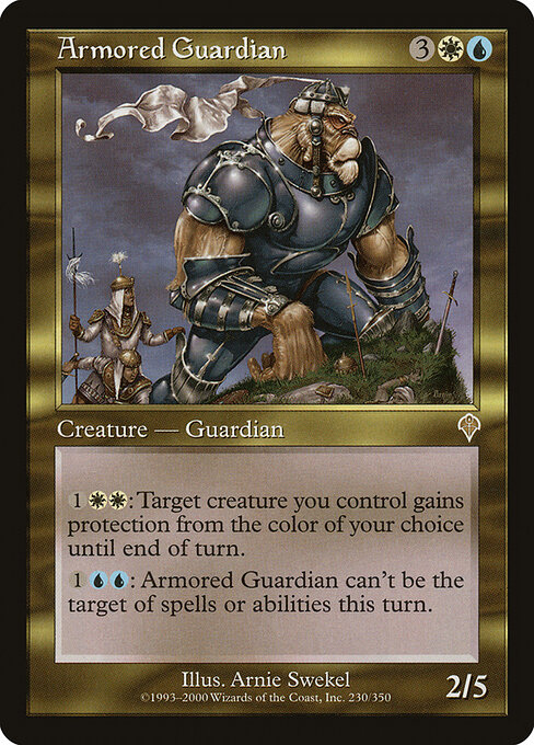 Armored Guardian — art by Arnie Swekel