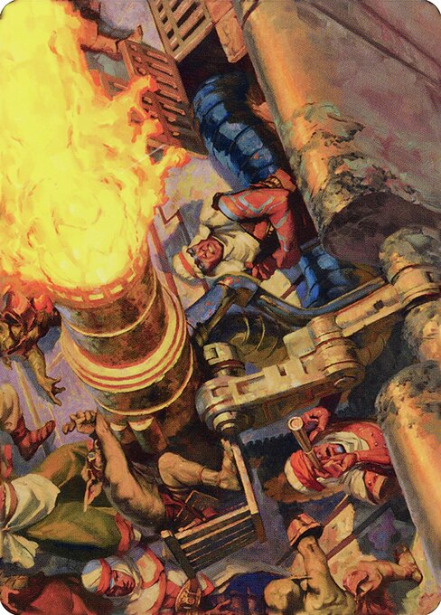 Mana Cannons // Mana Cannons — art by Sidharth Chaturvedi