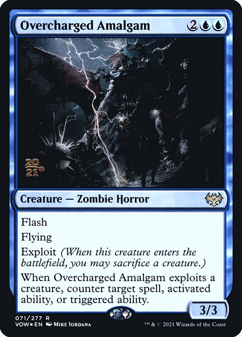 Overcharged Amalgam — art by Mike Jordana