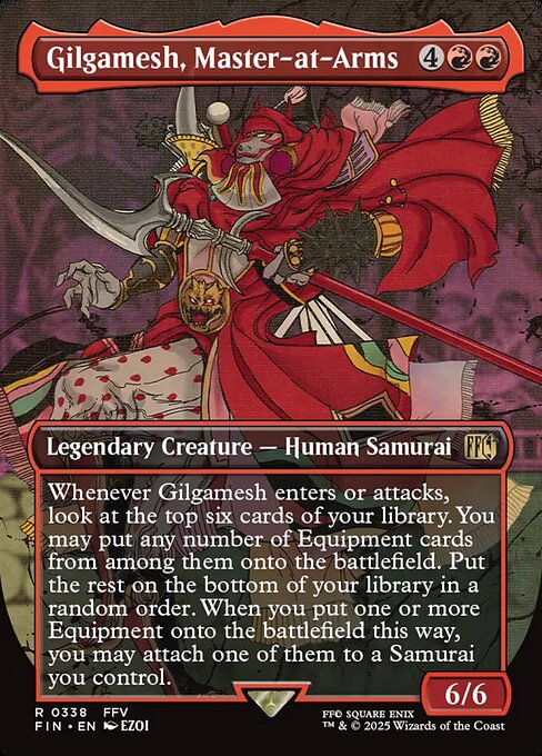 Gilgamesh, Master-at-Arms — art by Ezoi