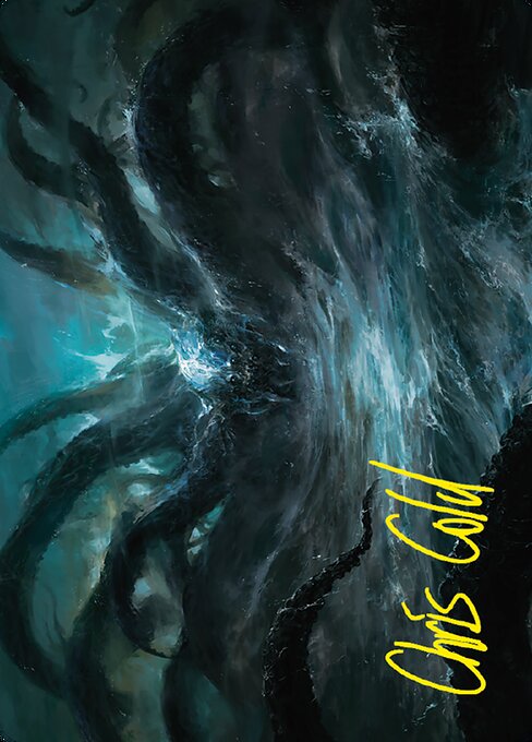 The Watcher in the Water // The Watcher in the Water — art by Chris Cold