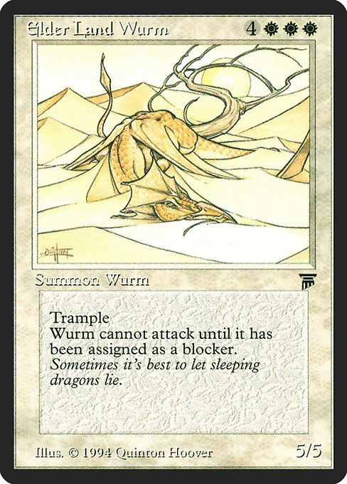 Elder Land Wurm — art by Quinton Hoover
