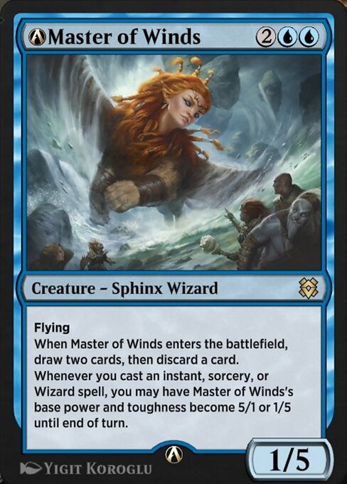 A-Master of Winds — art by Yigit Koroglu