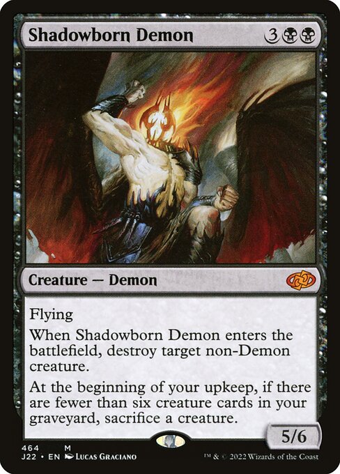 Shadowborn Demon — art by Lucas Graciano