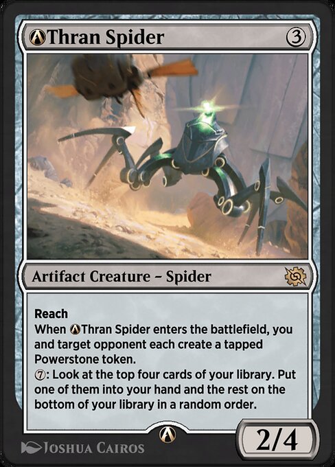 A-Thran Spider — art by Joshua Cairos