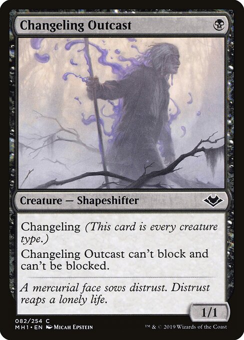 Changeling Outcast — art by Micah Epstein