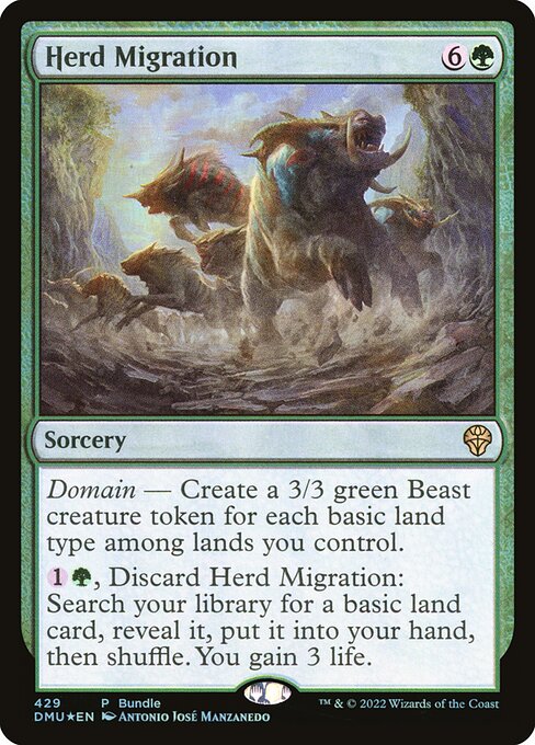 Herd Migration — art by Antonio José Manzanedo