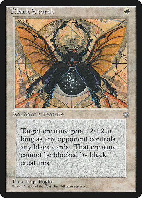 Black Scarab — art by Kaja Foglio