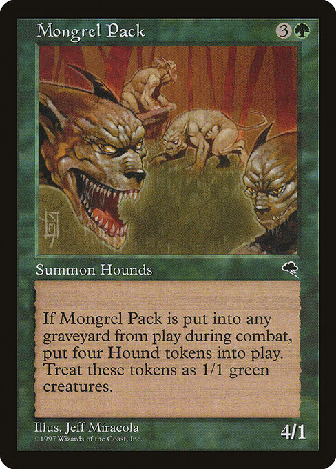 Mongrel Pack — art by Jeff Miracola