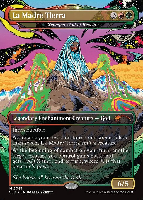 Xenagos, God of Revels — art by Alexis Ziritt