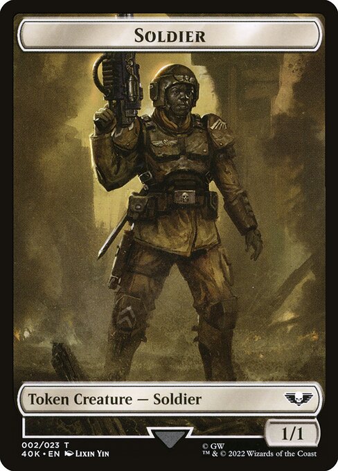 Soldier — art by Lixin Yin