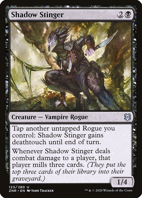 Shadow Stinger — art by John Thacker