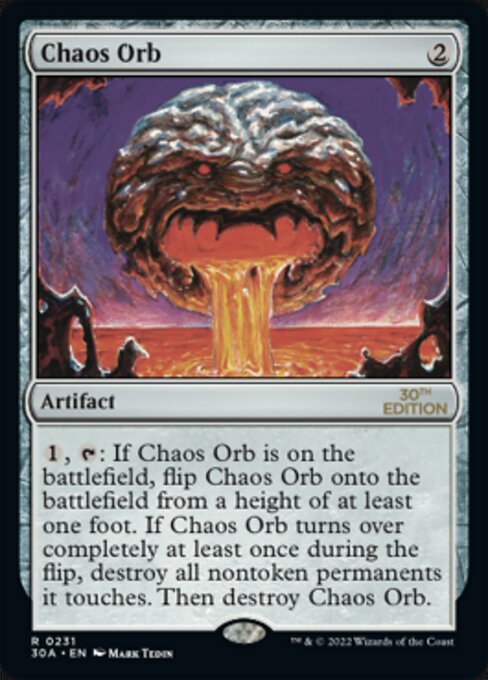 Chaos Orb — art by Mark Tedin