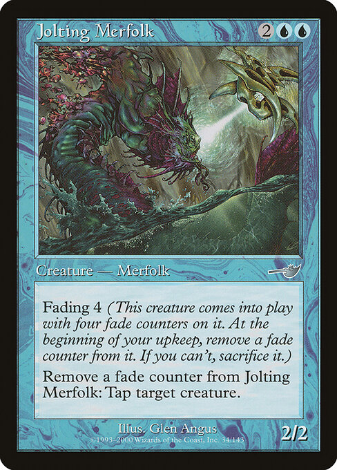 Jolting Merfolk — art by Glen Angus
