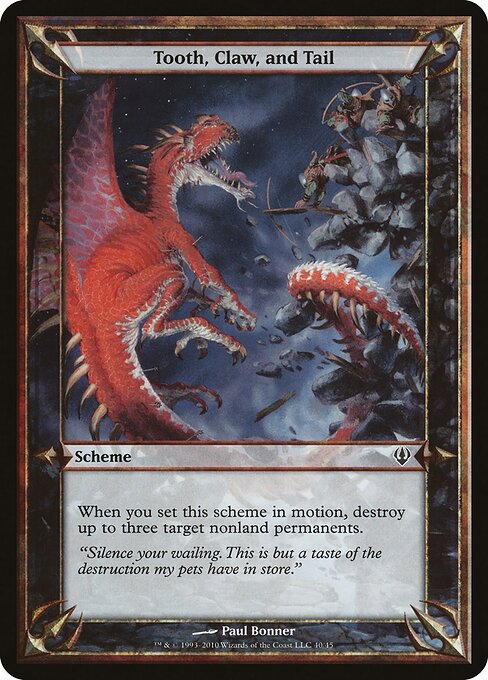 Tooth, Claw, and Tail — art by Paul Bonner