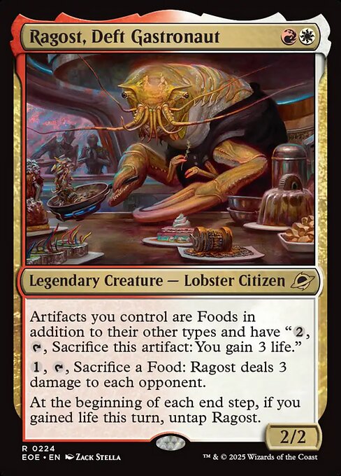 Ragost, Deft Gastronaut — art by Zack Stella