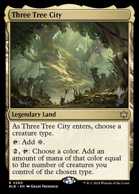 Three Tree City — art by Grady Frederick