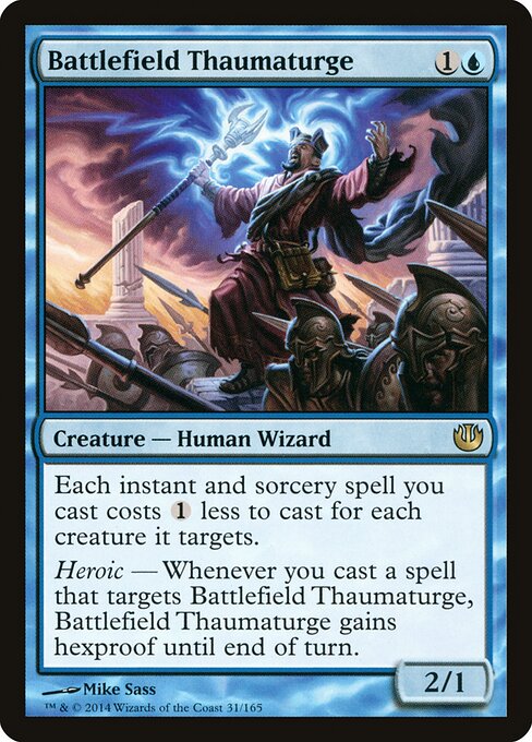 Battlefield Thaumaturge — art by Mike Sass