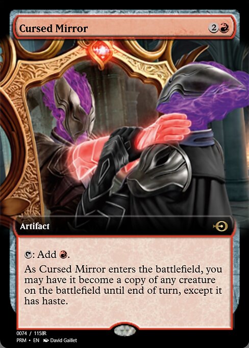 Cursed Mirror — art by David Gaillet
