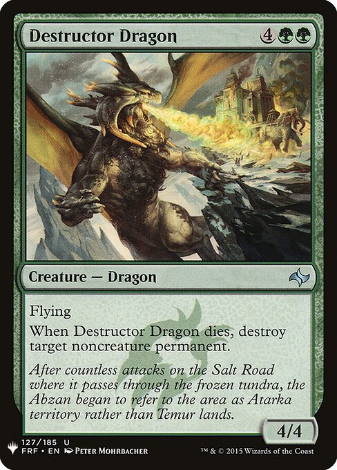 Destructor Dragon — art by Peter Mohrbacher