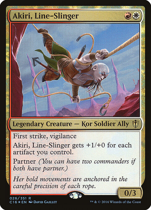 Akiri, Line-Slinger — art by David Gaillet