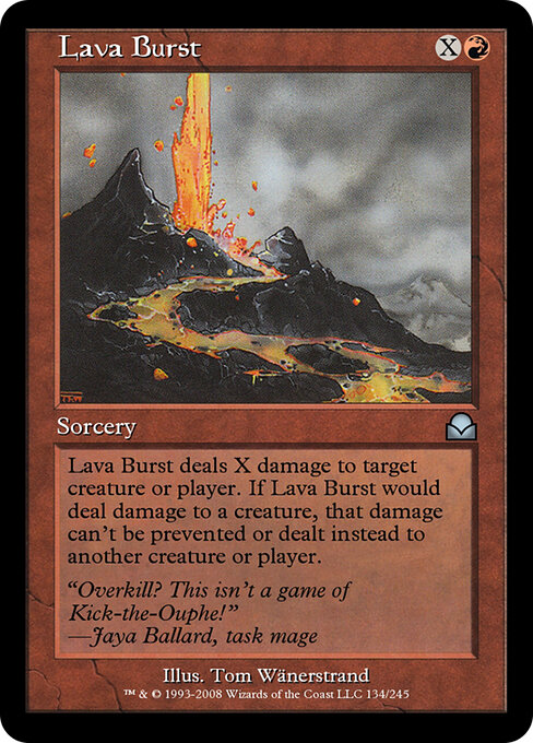Lava Burst — art by Tom Wänerstrand