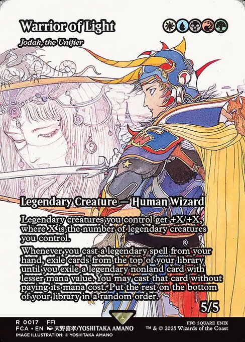 Jodah, the Unifier — art by Yoshitaka Amano