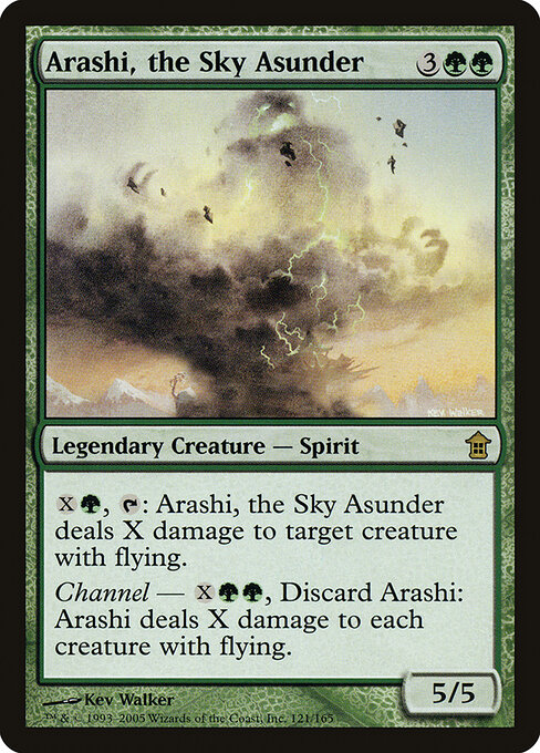 Arashi, the Sky Asunder — art by Kev Walker