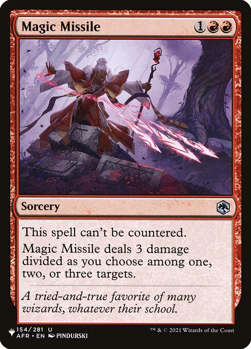 Magic Missile — art by PINDURSKI