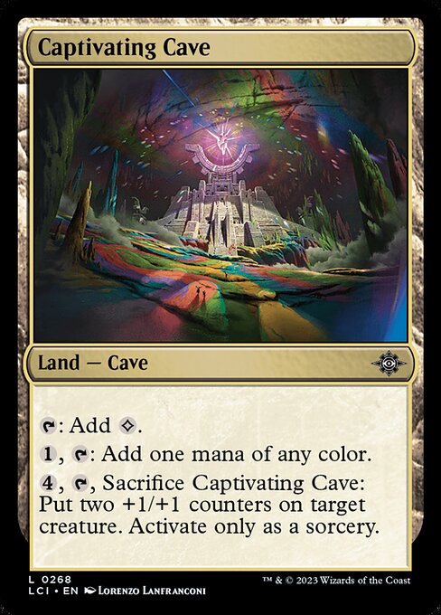 Captivating Cave — art by Lorenzo Lanfranconi