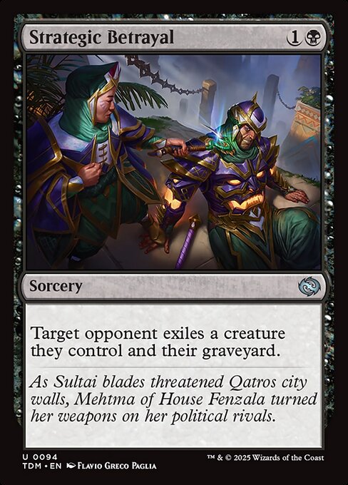 Strategic Betrayal — art by Flavio Greco Paglia