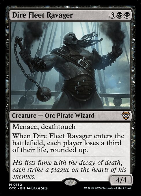 Dire Fleet Ravager — art by Bram Sels