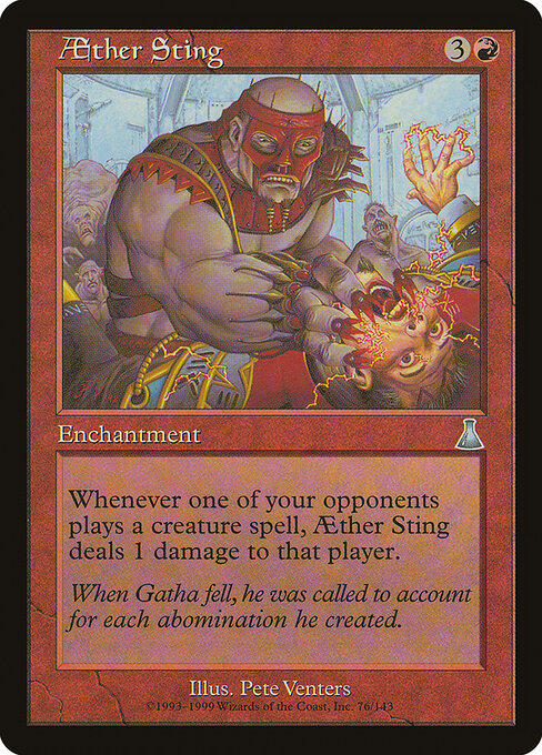 Aether Sting — art by Pete Venters