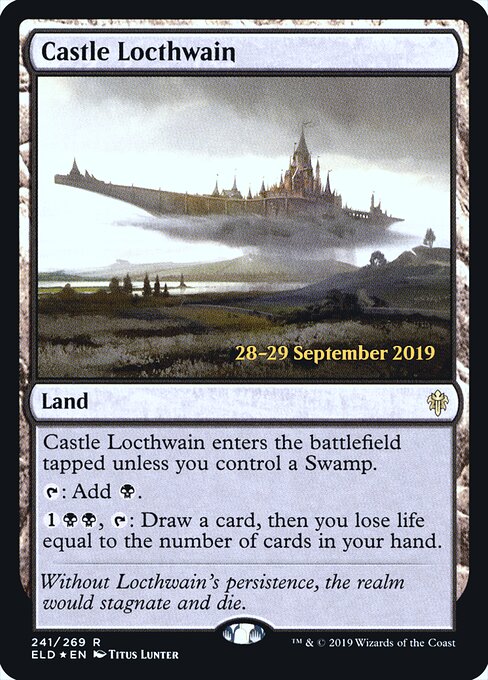 Castle Locthwain — art by Titus Lunter