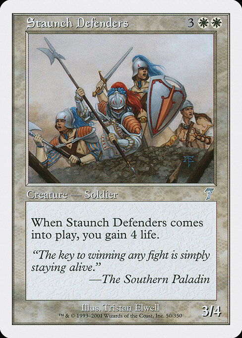 Staunch Defenders — art by Tristan Elwell