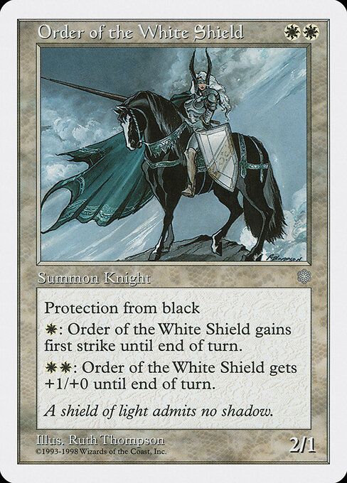 Order of the White Shield — art by Ruth Thompson