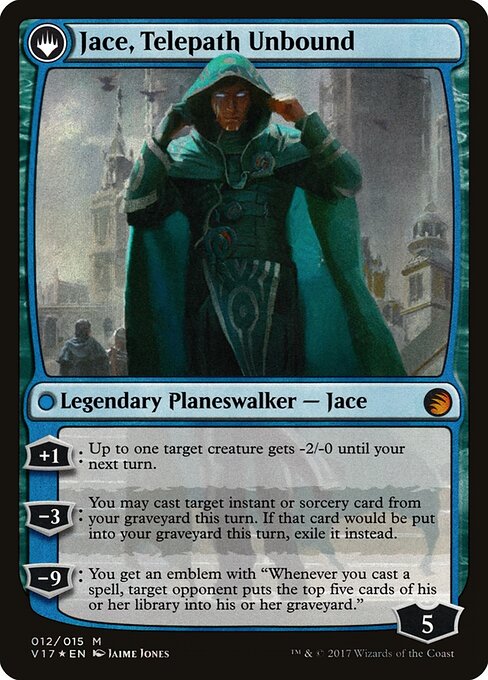 Jace, Vryn's Prodigy // Jace, Telepath Unbound — art by Jaime Jones