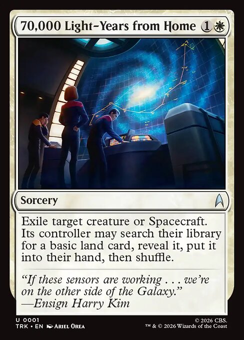70,000 Light-Years from Home — art by Ariel Orea