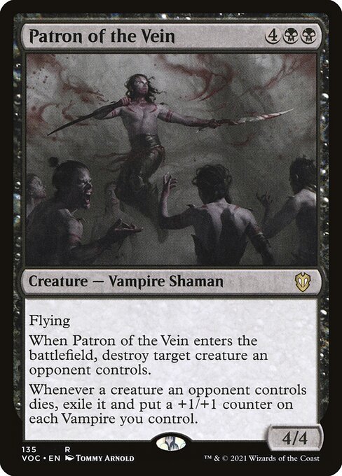 Patron of the Vein — art by Tommy Arnold