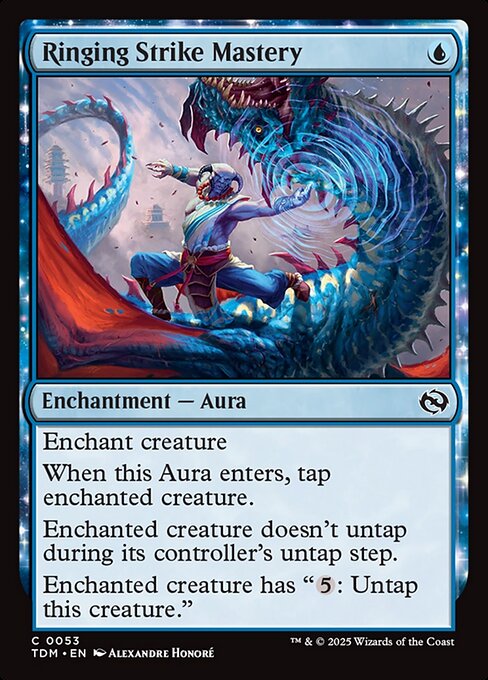 Ringing Strike Mastery — art by Alexandre Honoré